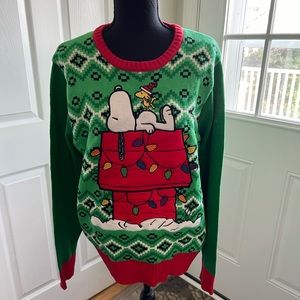 Spenser’s Workshop Snoopy Christmas sweater with music/lights